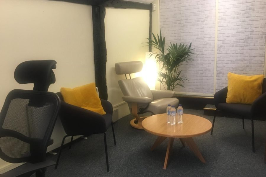 Helena Meadows in her St Albans consulting room